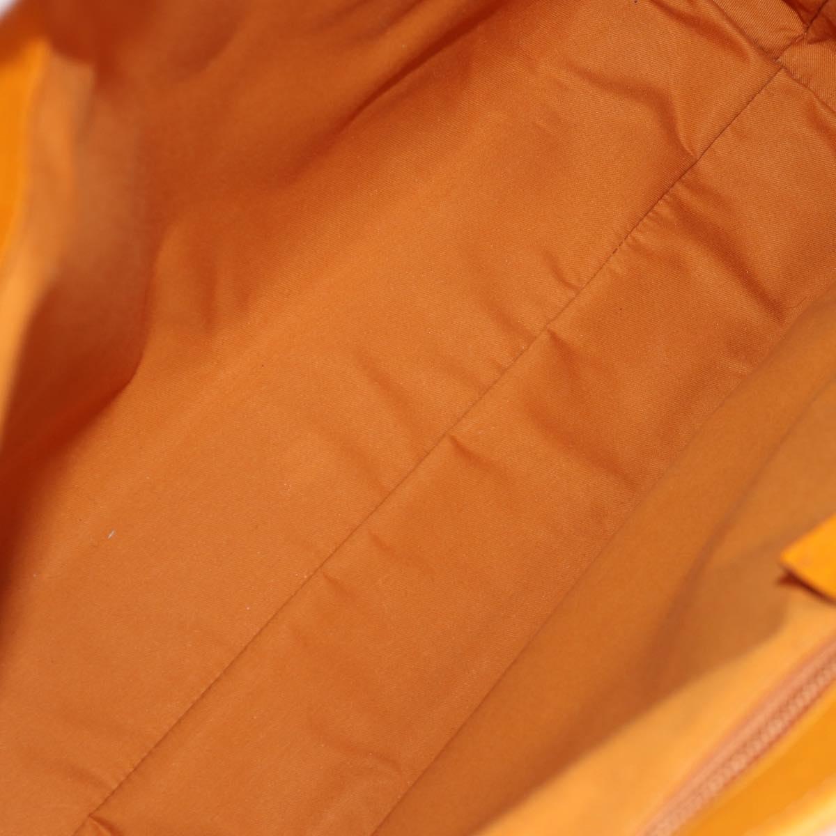 GUCCI GG Supreme Tote Bag PVC Beige Silver 114288 Auth 153030V