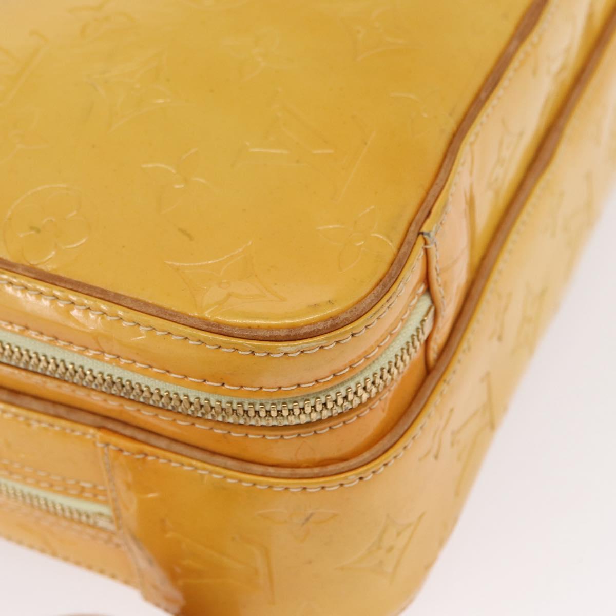 LOUIS VUITTON Monogram Vernis Marley Backpack Gris M91038 LV Auth 153042