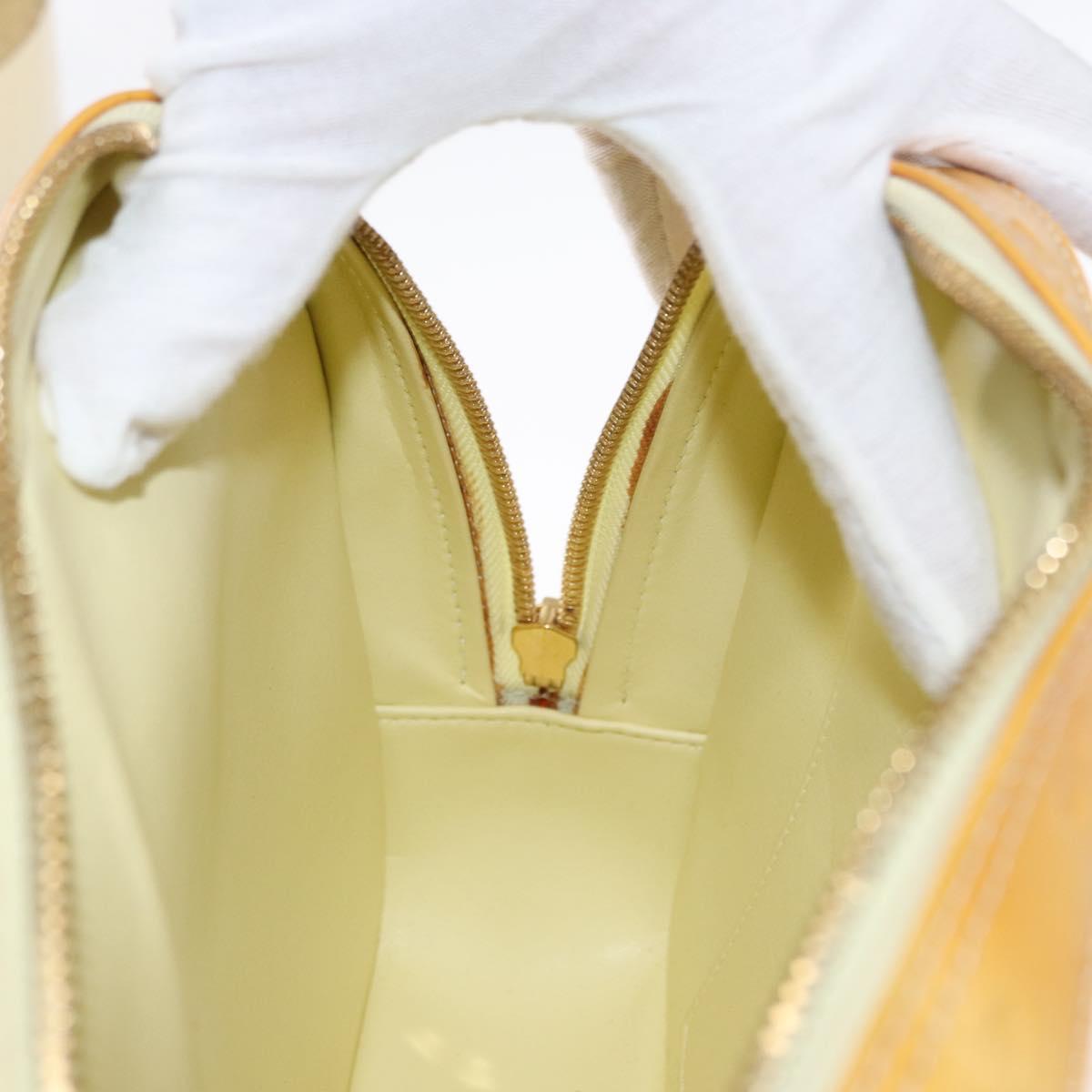 LOUIS VUITTON Monogram Vernis Marley Backpack Gris M91038 LV Auth 153042