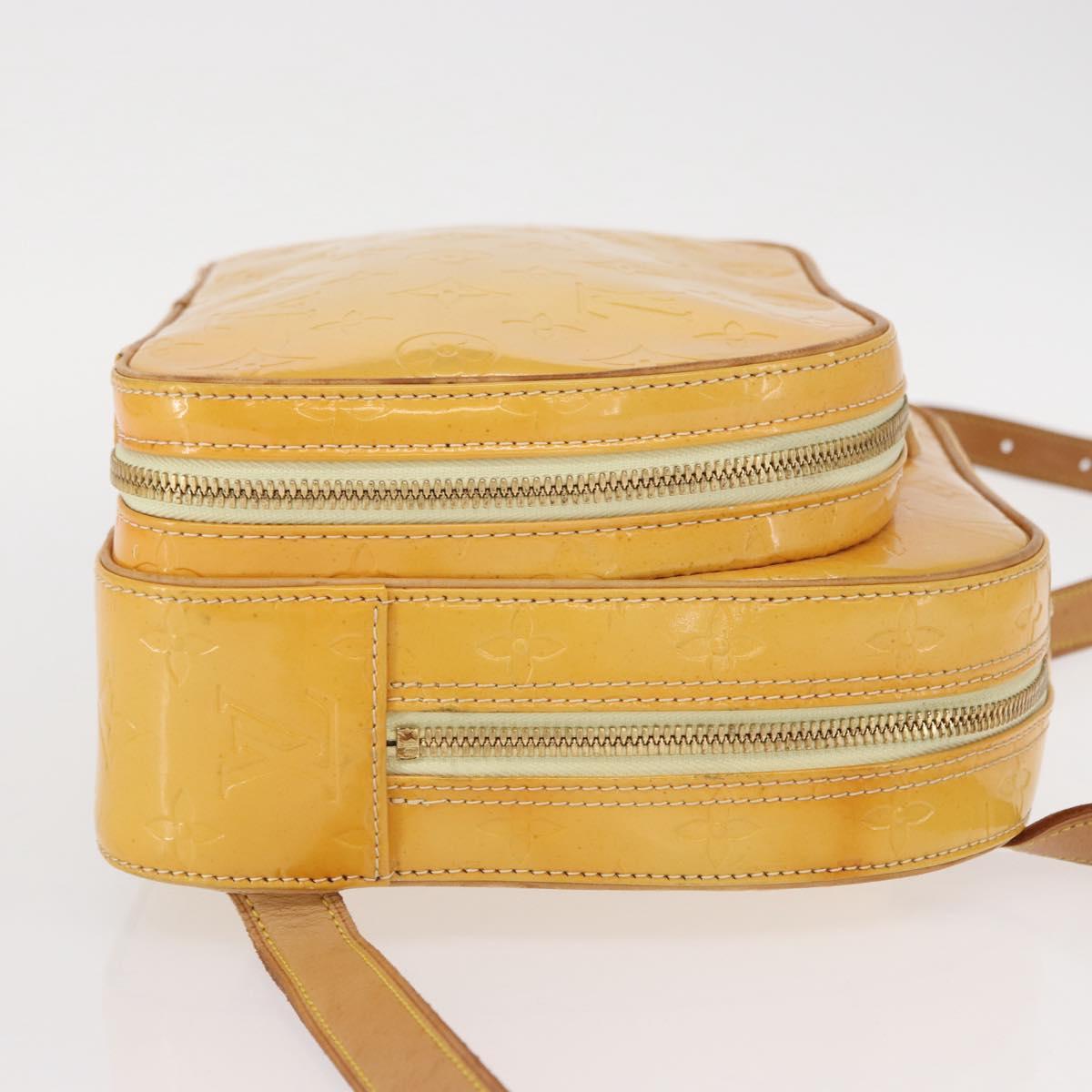 LOUIS VUITTON Monogram Vernis Marley Backpack Gris M91038 LV Auth 153042