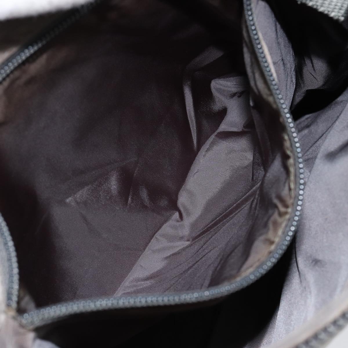 PRADA Sports Shoulder Bag Nylon Gray Auth 153063