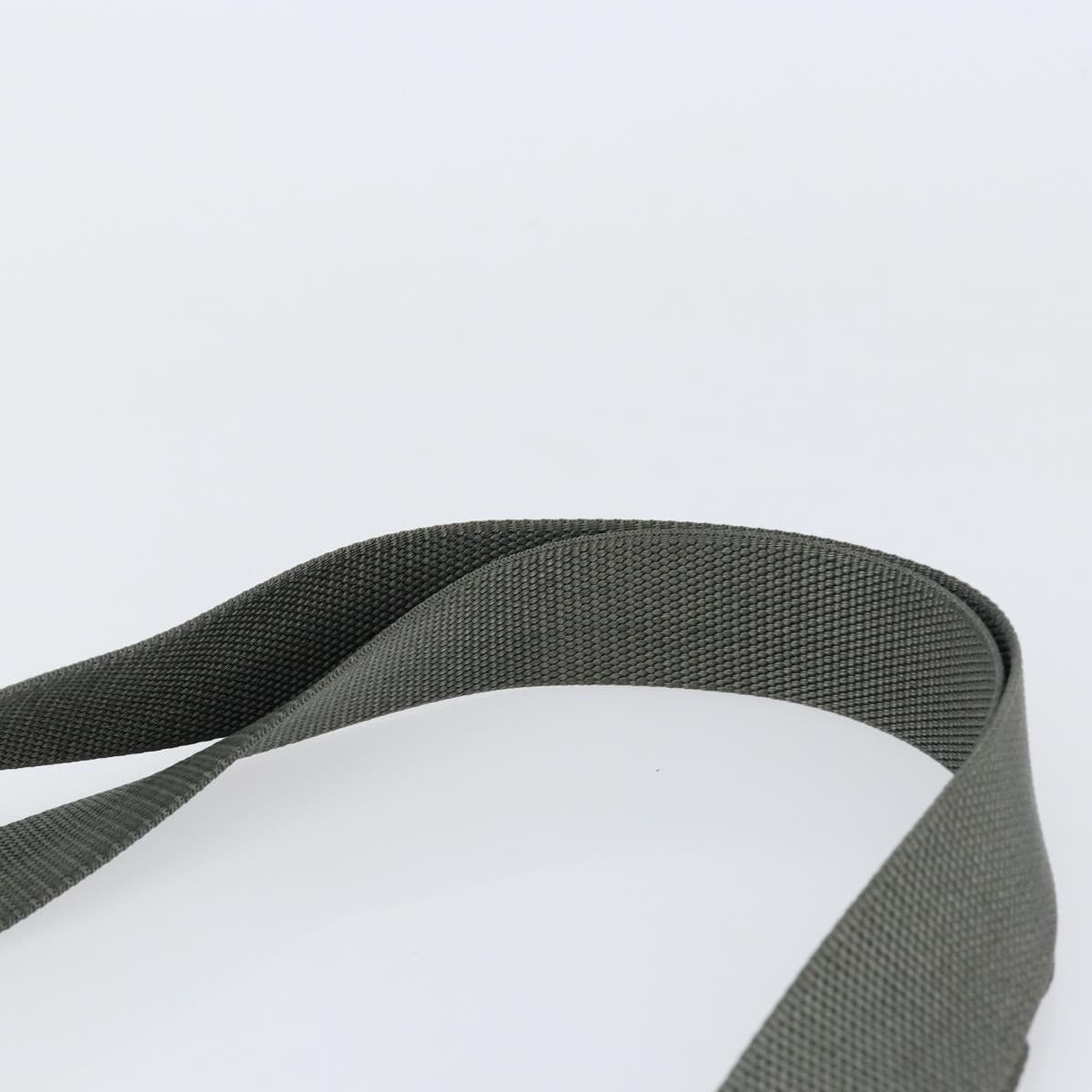 PRADA Sports Shoulder Bag Nylon Gray Auth 153063