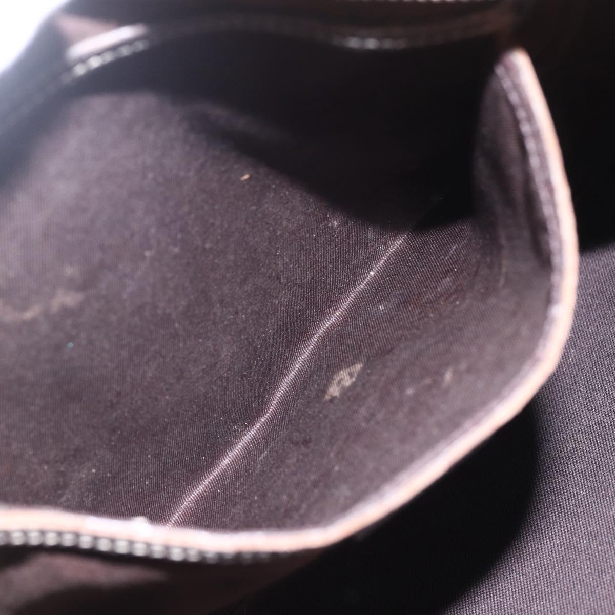 GUCCI GG Supreme Shoulder Bag PVC Beige Gold 201446 Auth 153075