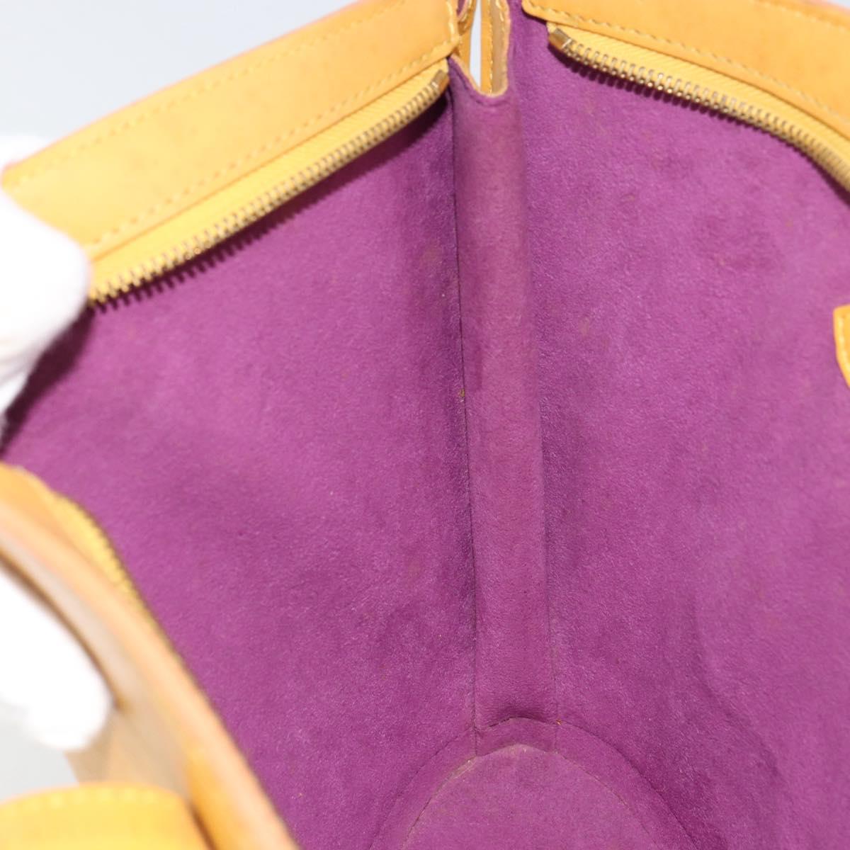 LOUIS VUITTON Epi Saint Jacques Hand Bag Yellow M52279 LV Auth 153084