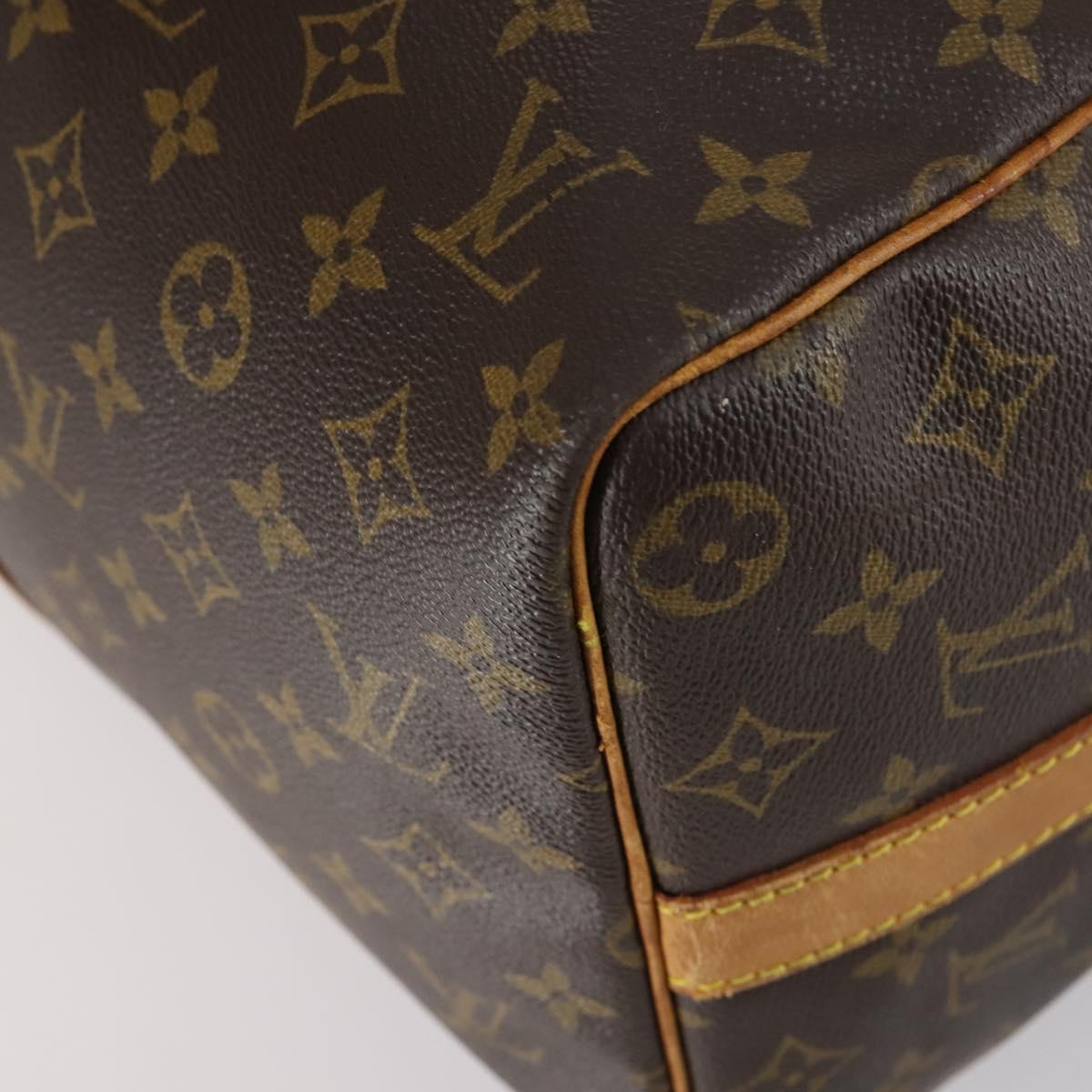 LOUIS VUITTON Monogram Keepall Bandouliere 45 Boston Bag M41418 LV Auth 153085