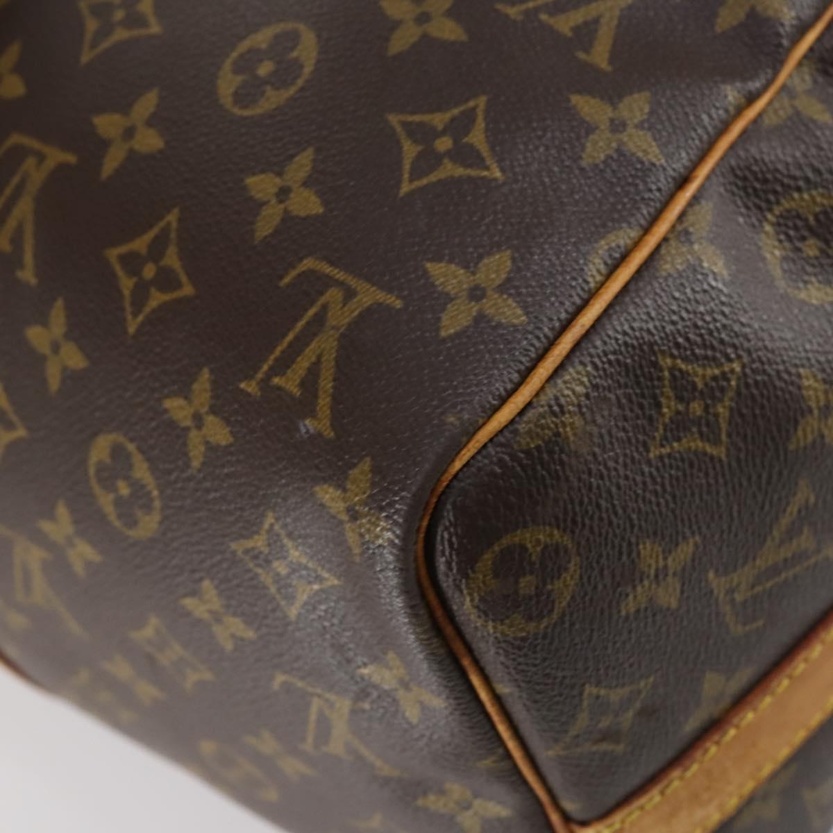LOUIS VUITTON Monogram Keepall Bandouliere 45 Boston Bag M41418 LV Auth 153085