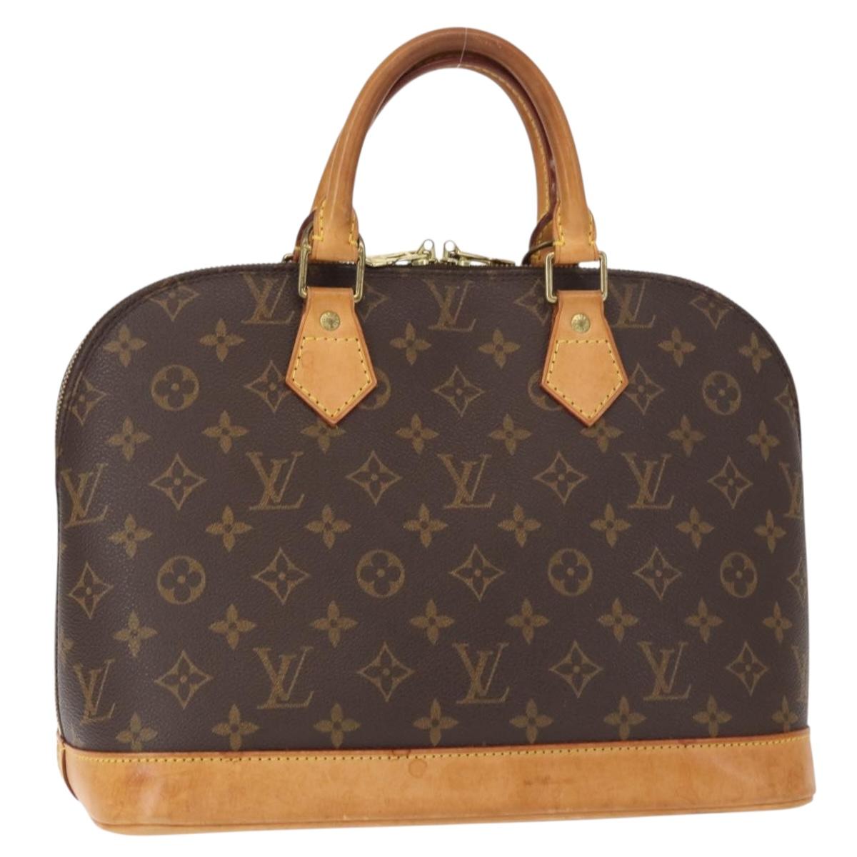 LOUIS VUITTON Monogram Alma Hand Bag M51130 LV Auth 153086