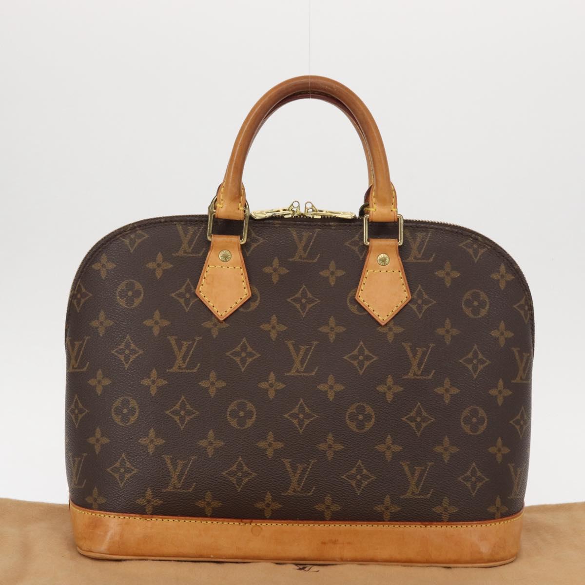LOUIS VUITTON Monogram Alma Hand Bag M51130 LV Auth 153086