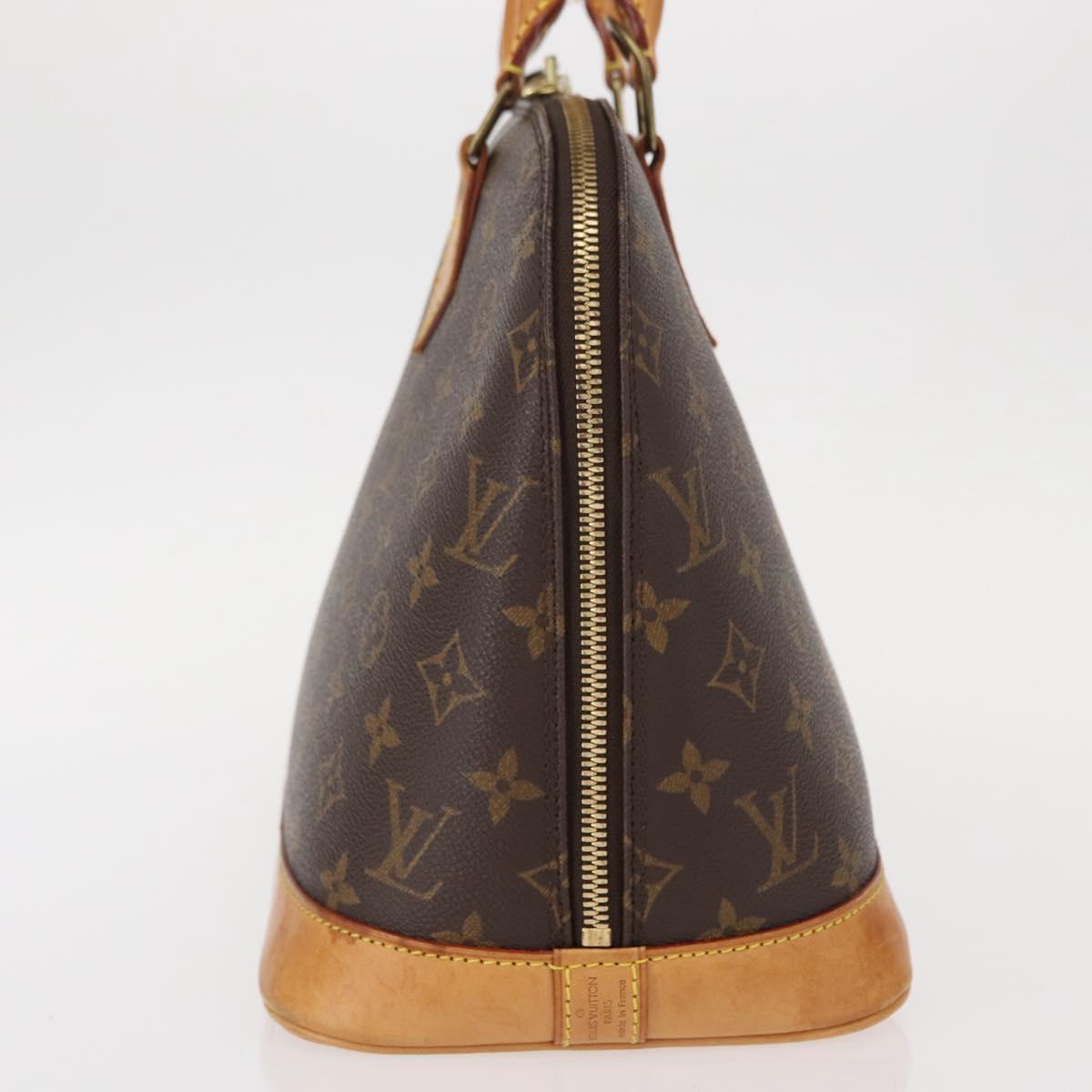 LOUIS VUITTON Monogram Alma Hand Bag M51130 LV Auth 153086