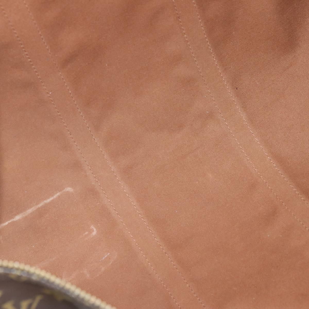 LOUIS VUITTON Monogram Keepall 55 Boston Bag M41424 LV Auth 153089