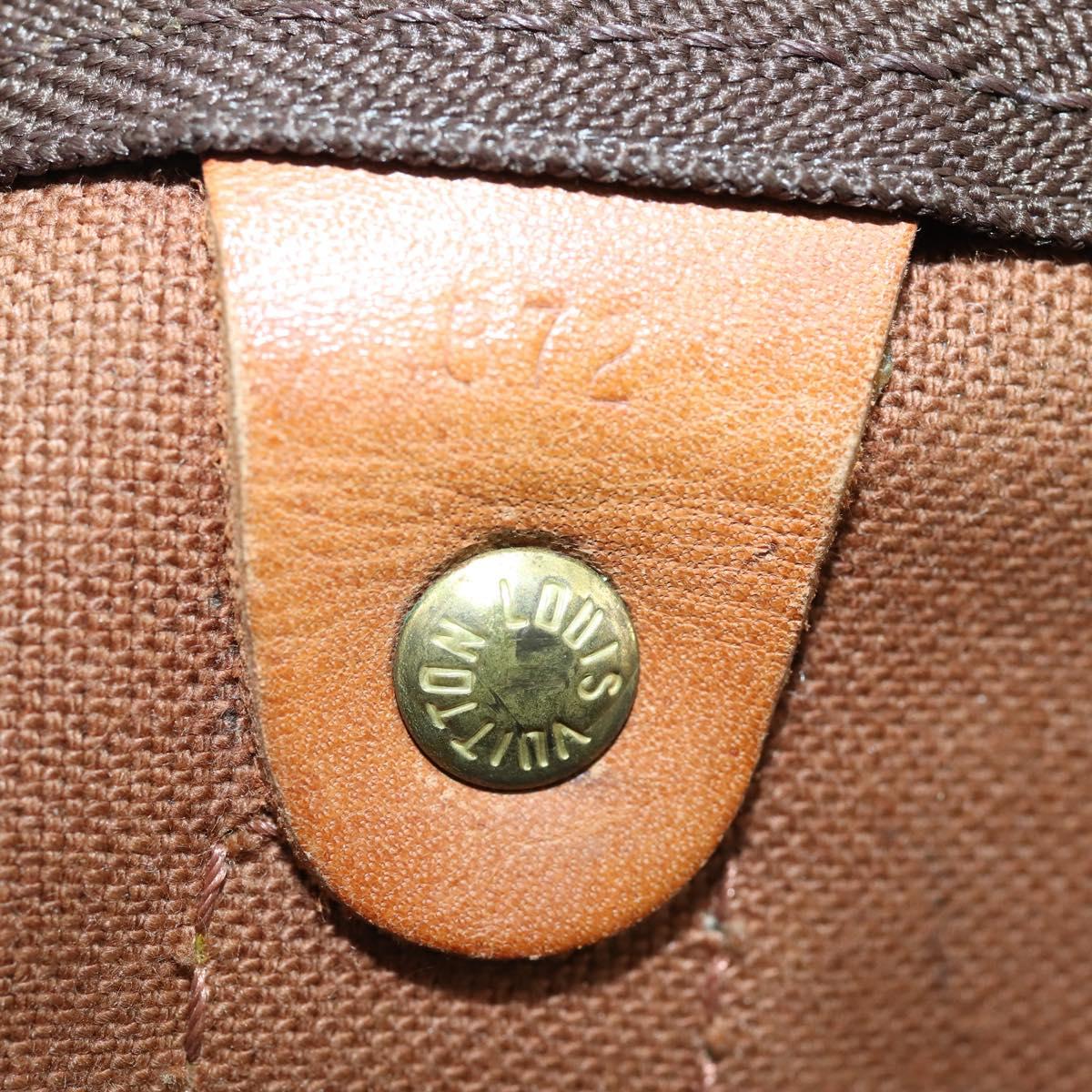 LOUIS VUITTON Monogram Keepall 55 Boston Bag M41424 LV Auth 153089