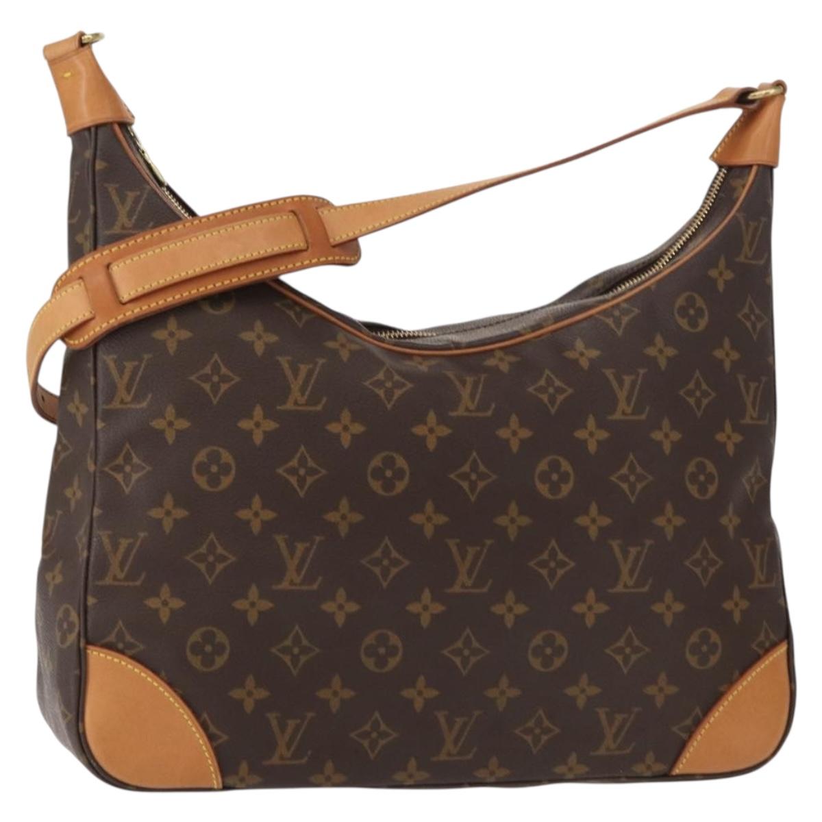 LOUIS VUITTON Monogram Boulogne 35 Shoulder Bag M51260 LV Auth 153090