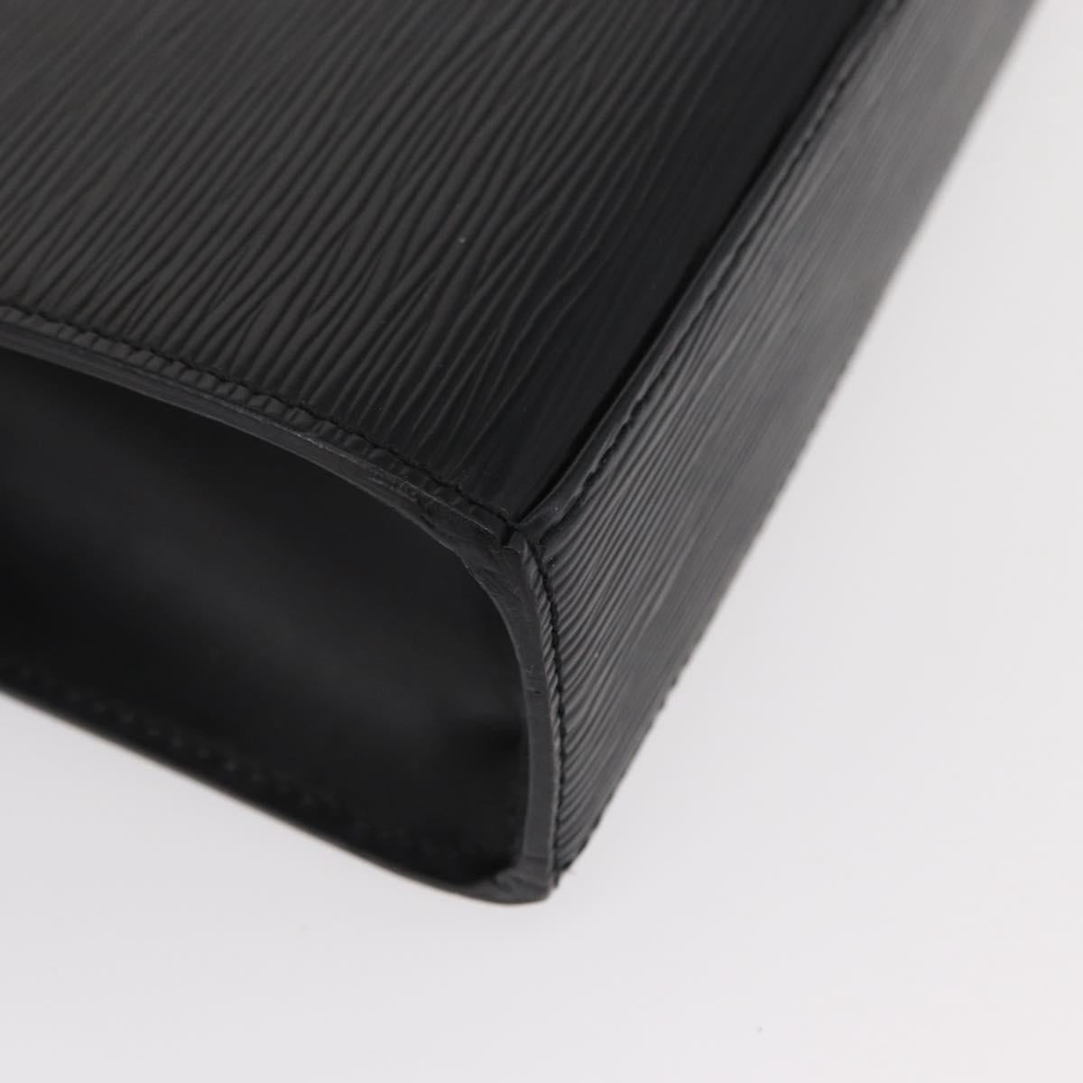 LOUIS VUITTON Epi Malesherbes Hand Bag Black M52372 LV Auth 153094