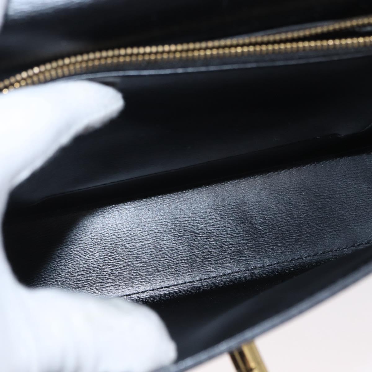 LOUIS VUITTON Epi Malesherbes Hand Bag Black M52372 LV Auth 153094