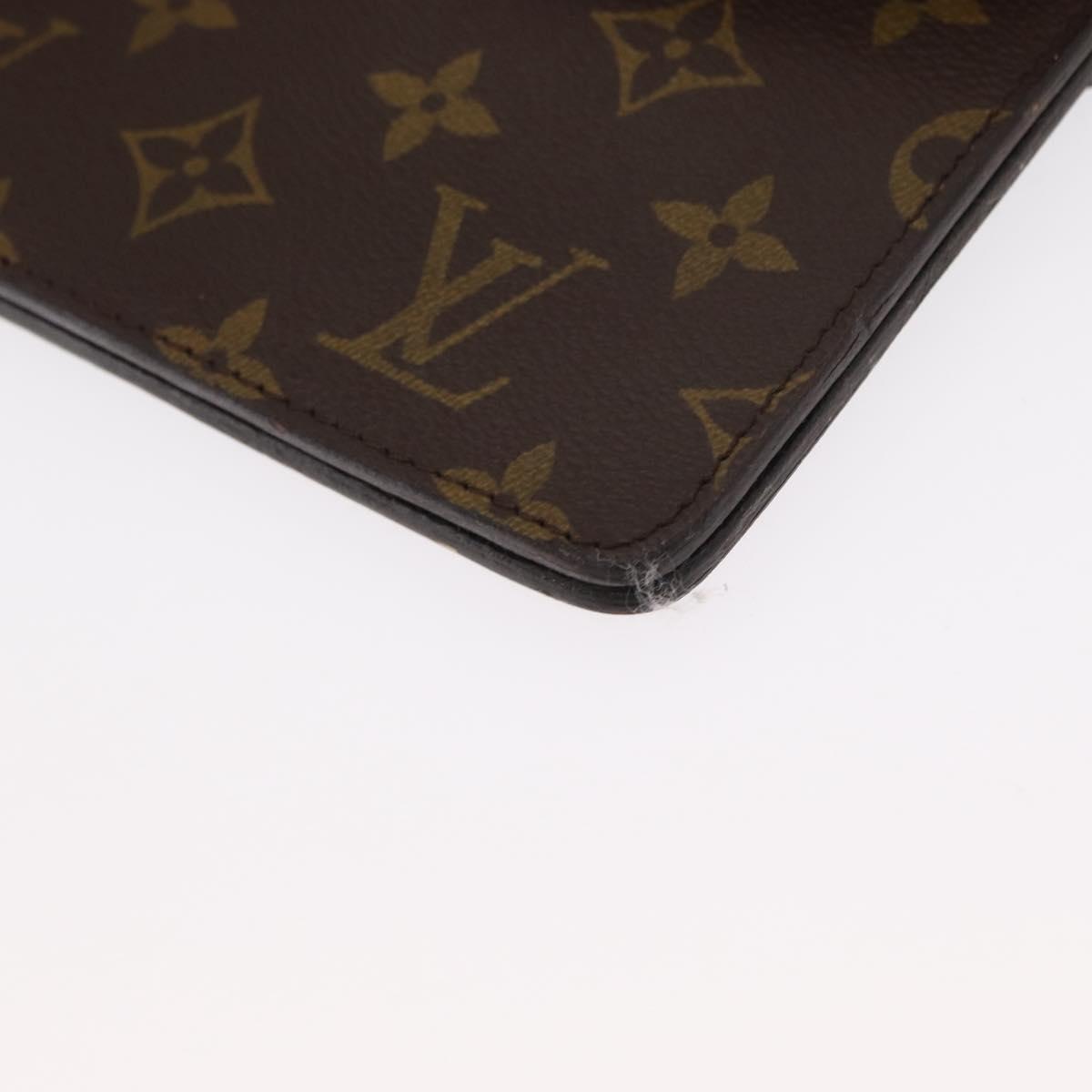 LOUIS VUITTON Monogram Double Rabat Shoulder Bag M51815 LV Auth 153097