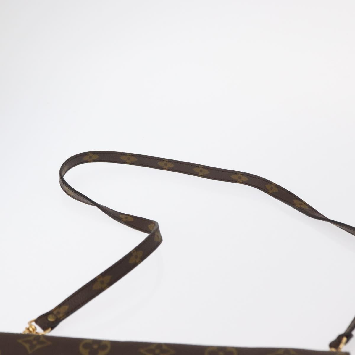 LOUIS VUITTON Monogram Double Rabat Shoulder Bag M51815 LV Auth 153097