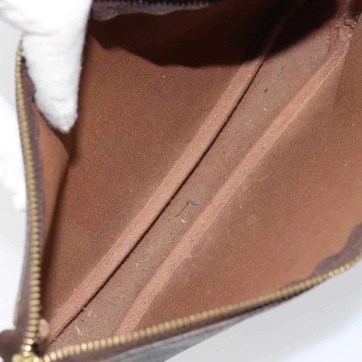 LOUIS VUITTON Monogram Pochette Accessoires Pouch M51980 LV Auth 153103