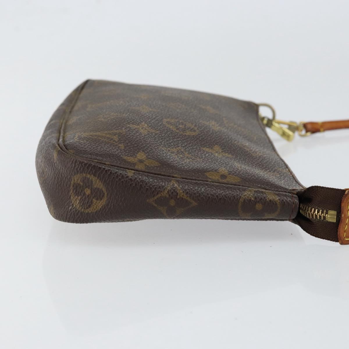 LOUIS VUITTON Monogram Pochette Accessoires Pouch M51980 LV Auth 153103