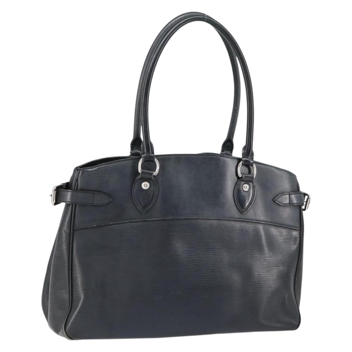 LOUIS VUITTON Epi Passy GM Hand Bag Black M59252 LV Auth 153131