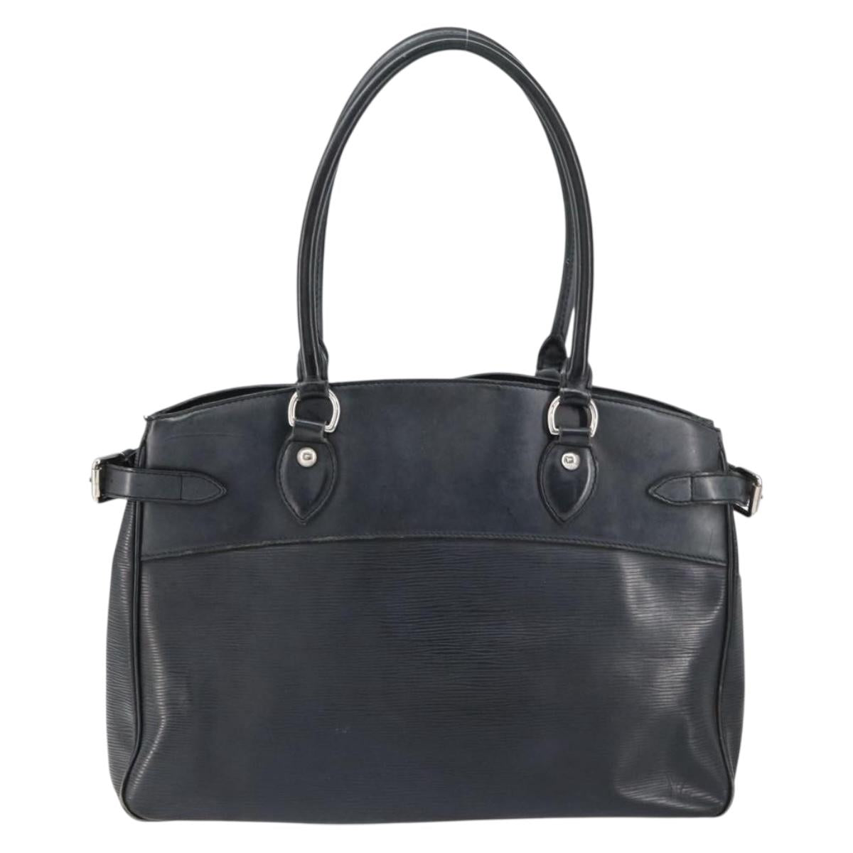 LOUIS VUITTON Epi Passy GM Hand Bag Black M59252 LV Auth 153131