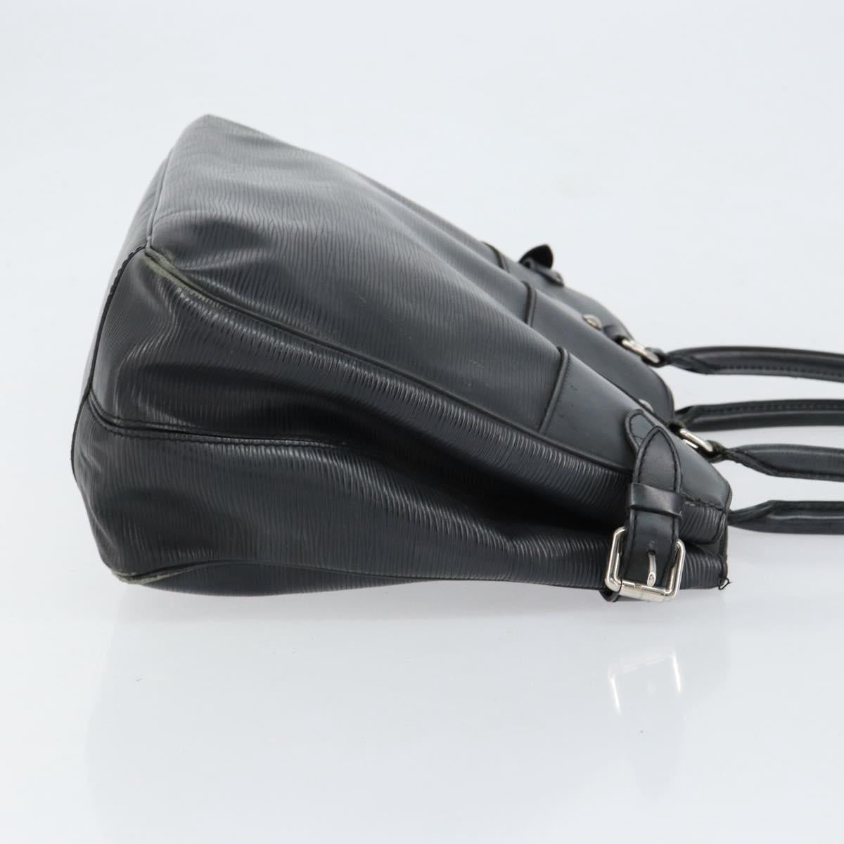 LOUIS VUITTON Epi Passy GM Hand Bag Black M59252 LV Auth 153131