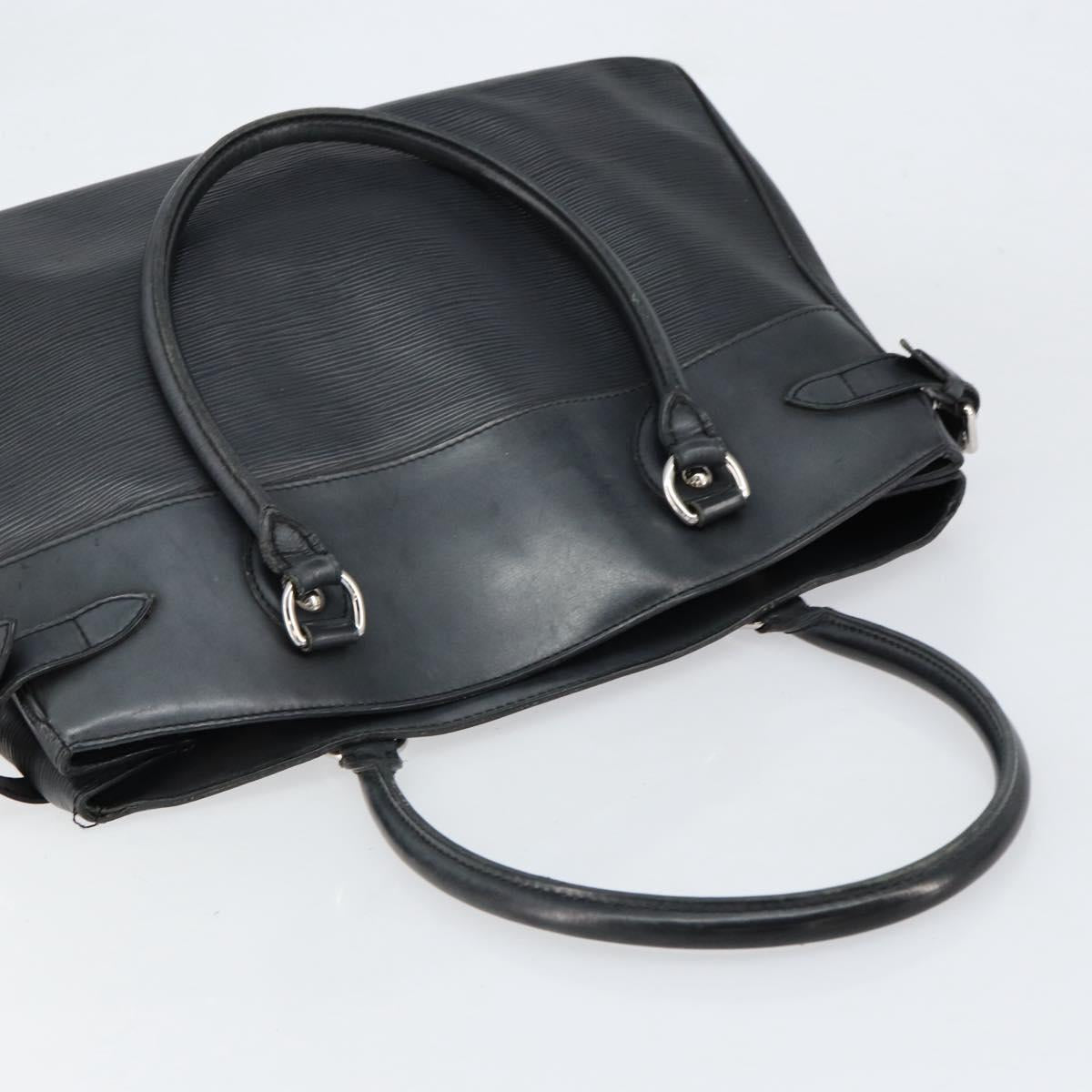 LOUIS VUITTON Epi Passy GM Hand Bag Black M59252 LV Auth 153131