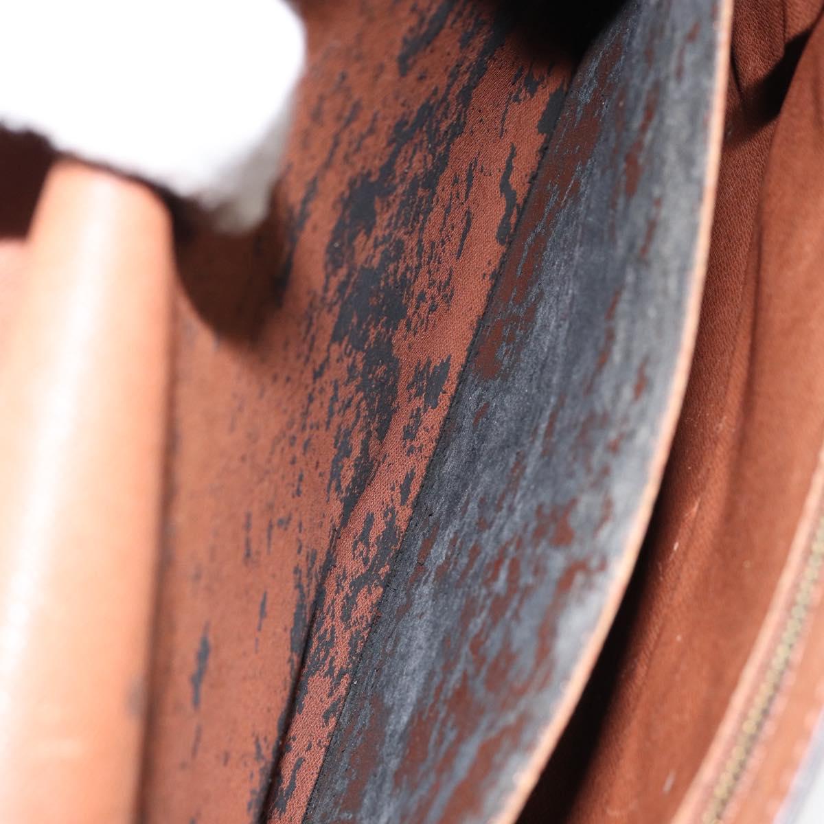 LOUIS VUITTON Monogram Porte Documents Bandouliere Bag M53338 LV Auth 153138