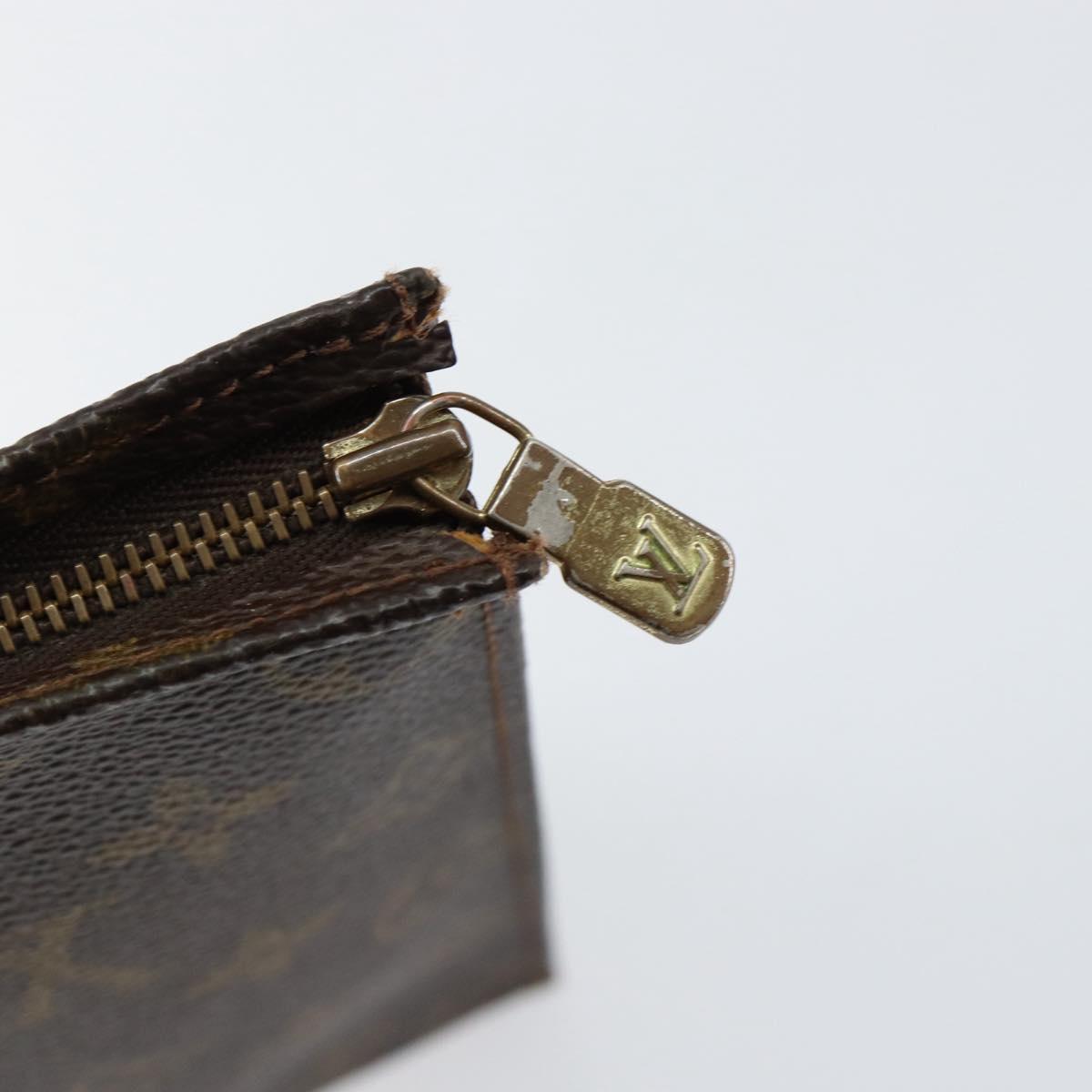 LOUIS VUITTON Monogram Poche Toilette 26 Pouch M47542 LV Auth 153144