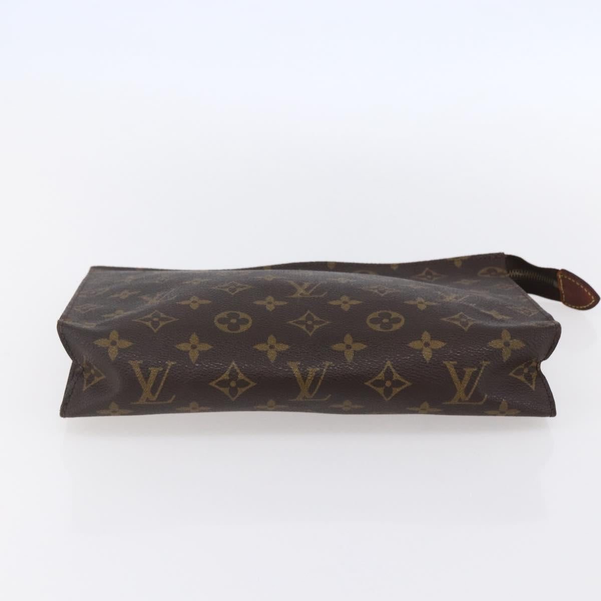LOUIS VUITTON Monogram Poche Toilette 26 Pouch M47542 LV Auth 153145