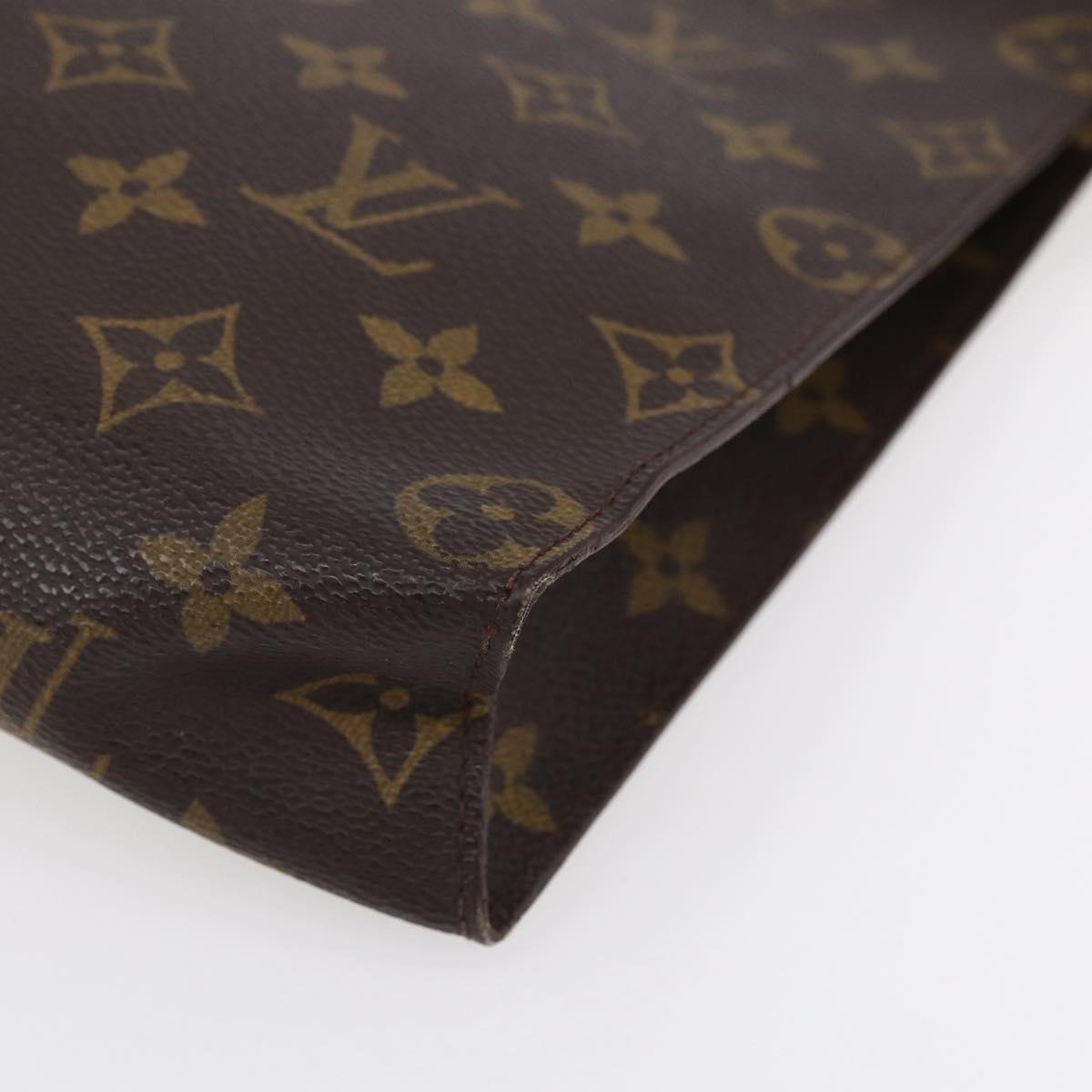LOUIS VUITTON Monogram Poche Toilette 26 Pouch M47542 LV Auth 153145
