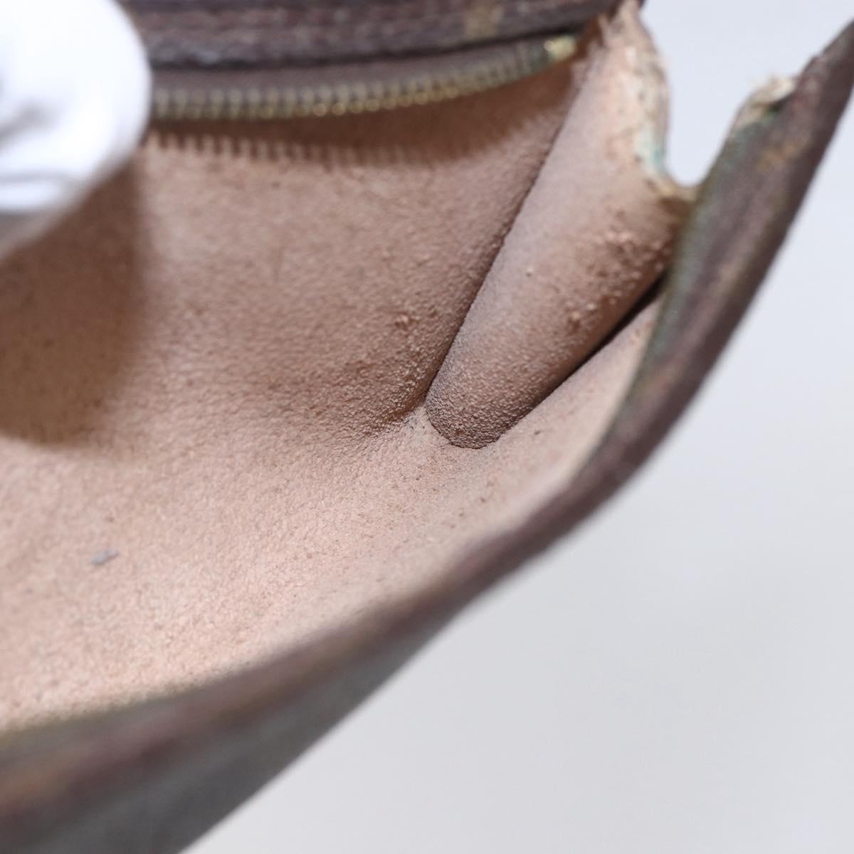 LOUIS VUITTON Monogram Bucket PM Accessory Pouch LV Auth 153147