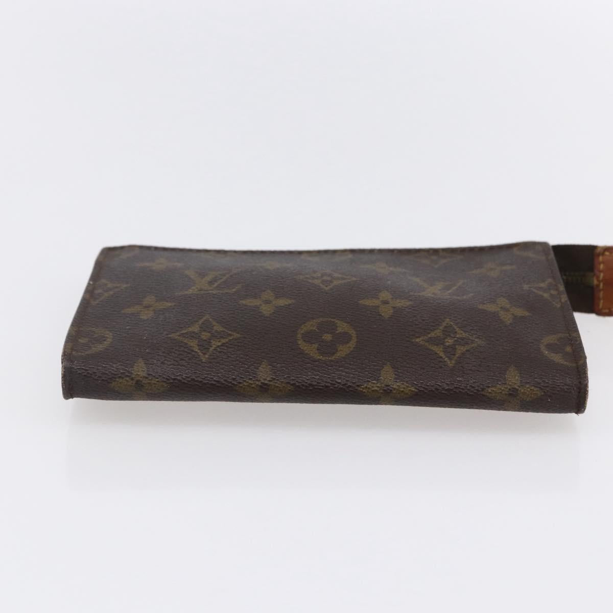 LOUIS VUITTON Monogram Bucket PM Accessory Pouch LV Auth 153147