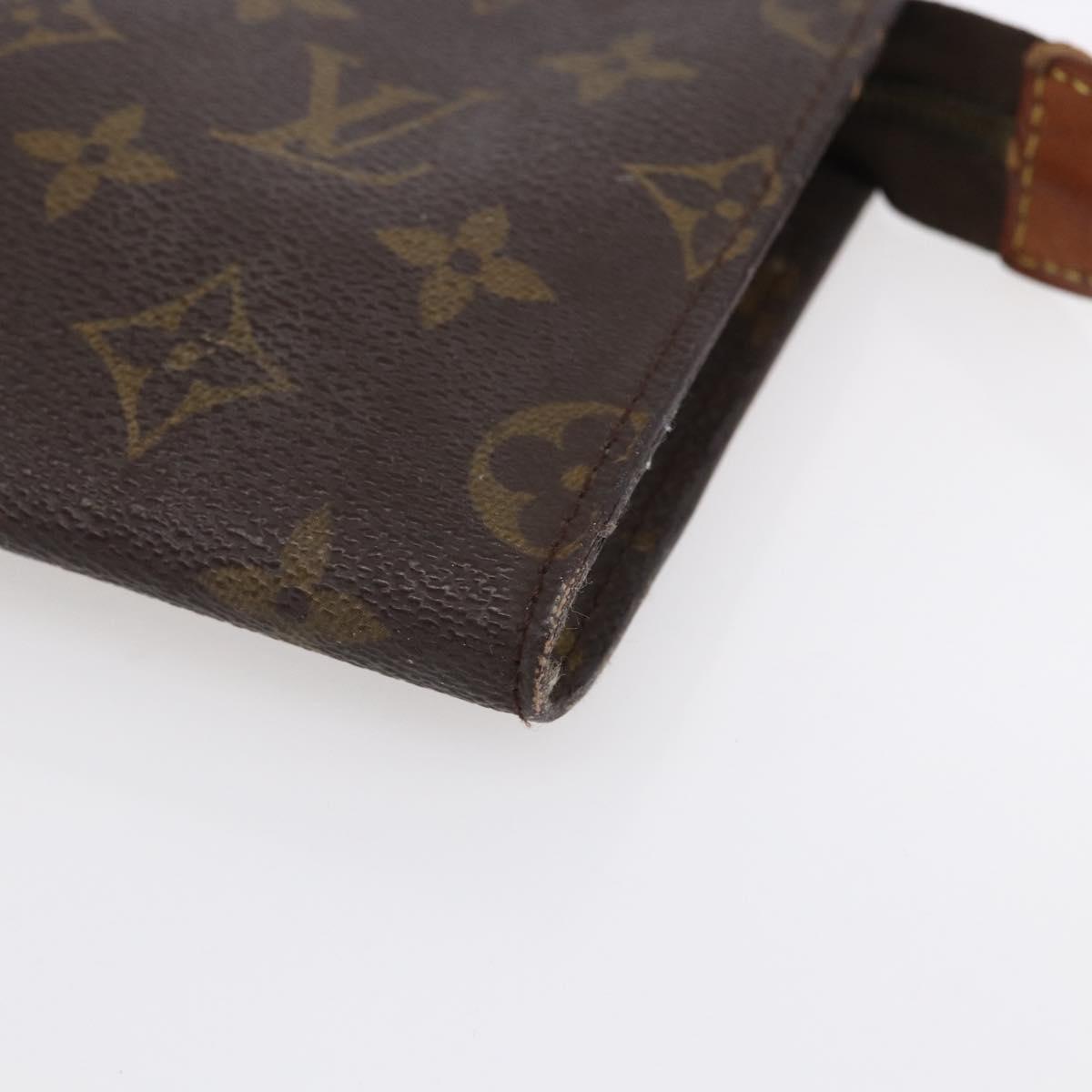 LOUIS VUITTON Monogram Bucket PM Accessory Pouch LV Auth 153147