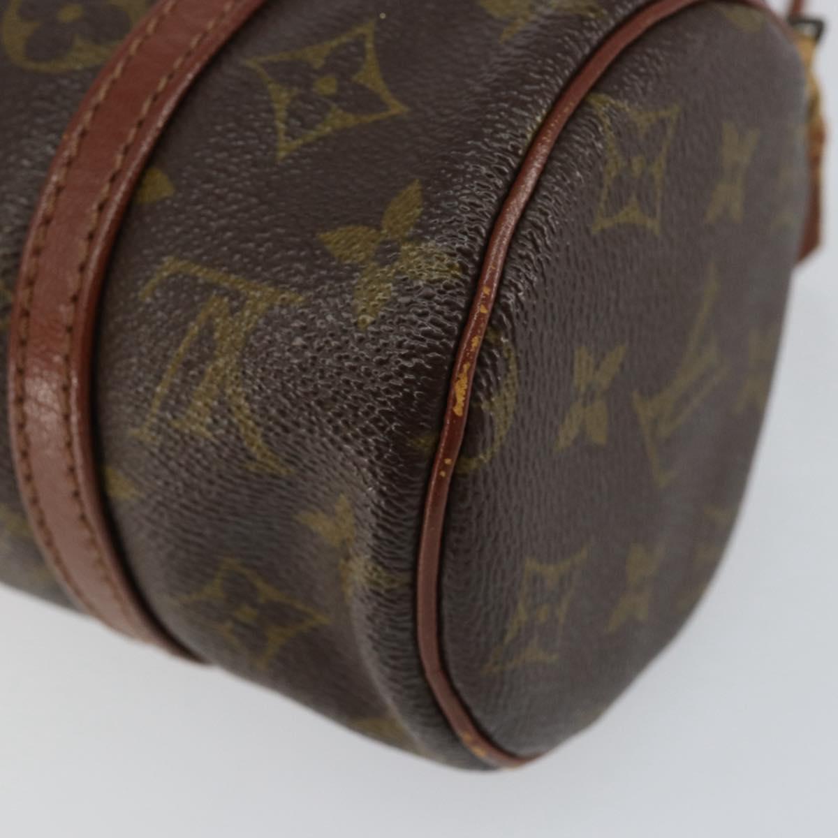 LOUIS VUITTON Monogram Papillon 22 Hand Bag M51367 LV Auth 153148