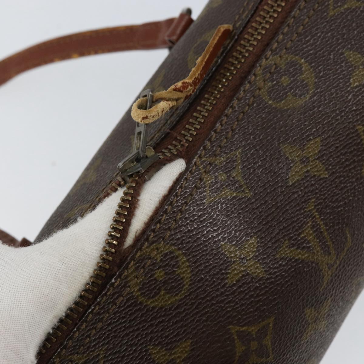 LOUIS VUITTON Monogram Papillon 22 Hand Bag M51367 LV Auth 153148