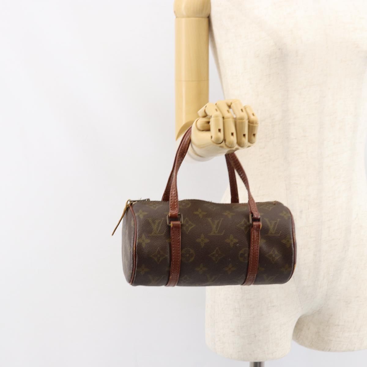 LOUIS VUITTON Monogram Papillon 22 Hand Bag M51367 LV Auth 153148