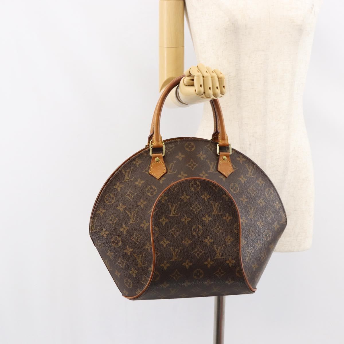 LOUIS VUITTON Monogram Ellipse MM Hand Bag M51126 LV Auth 153153