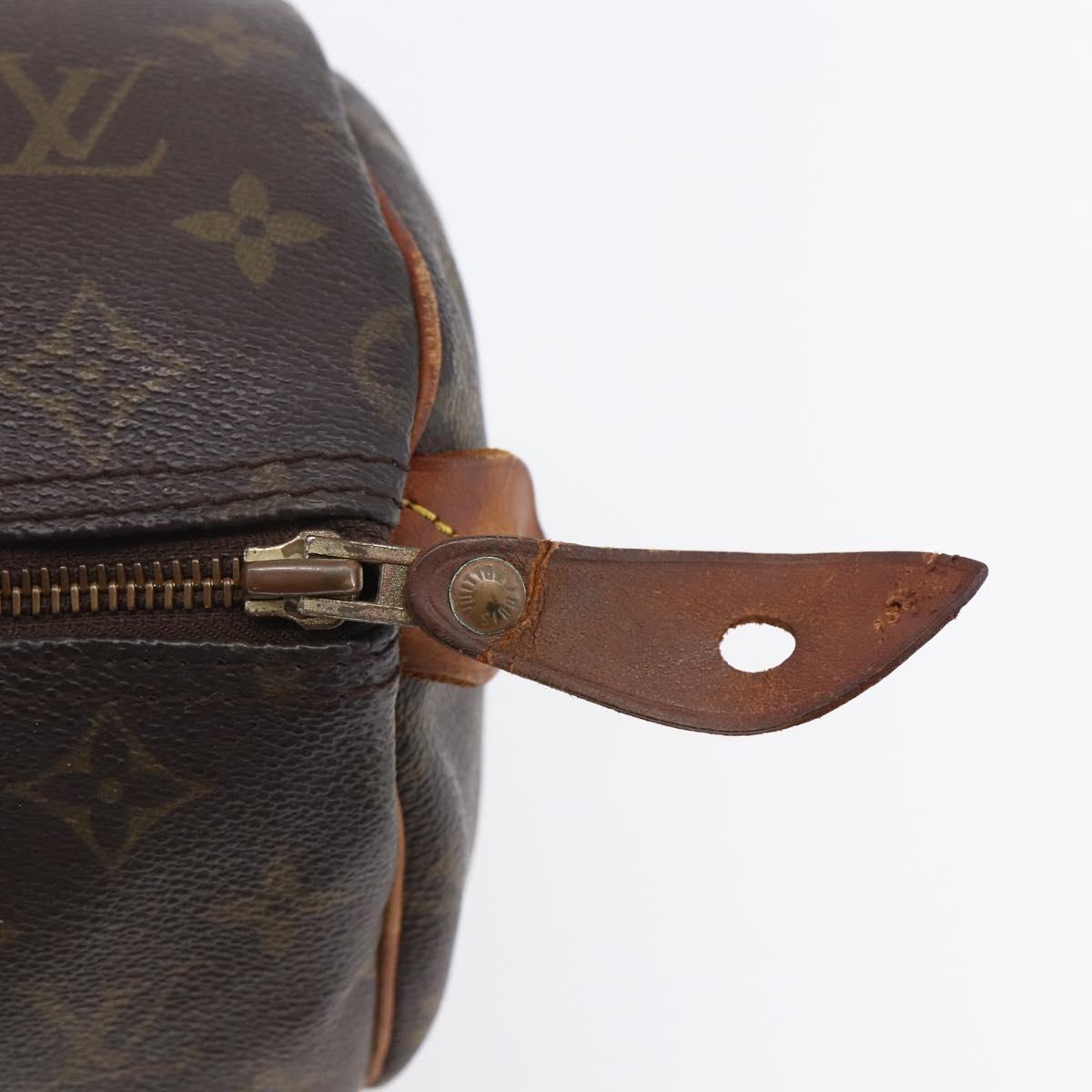 LOUIS VUITTON Monogram Speedy 30 Hand Bag M41526 LV Auth 153156