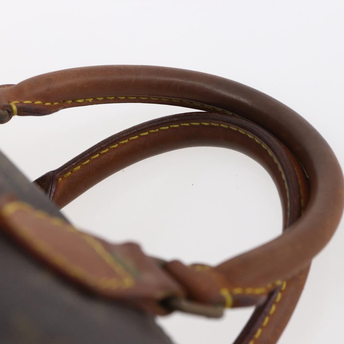 LOUIS VUITTON Monogram Speedy 30 Hand Bag M41526 LV Auth 153156