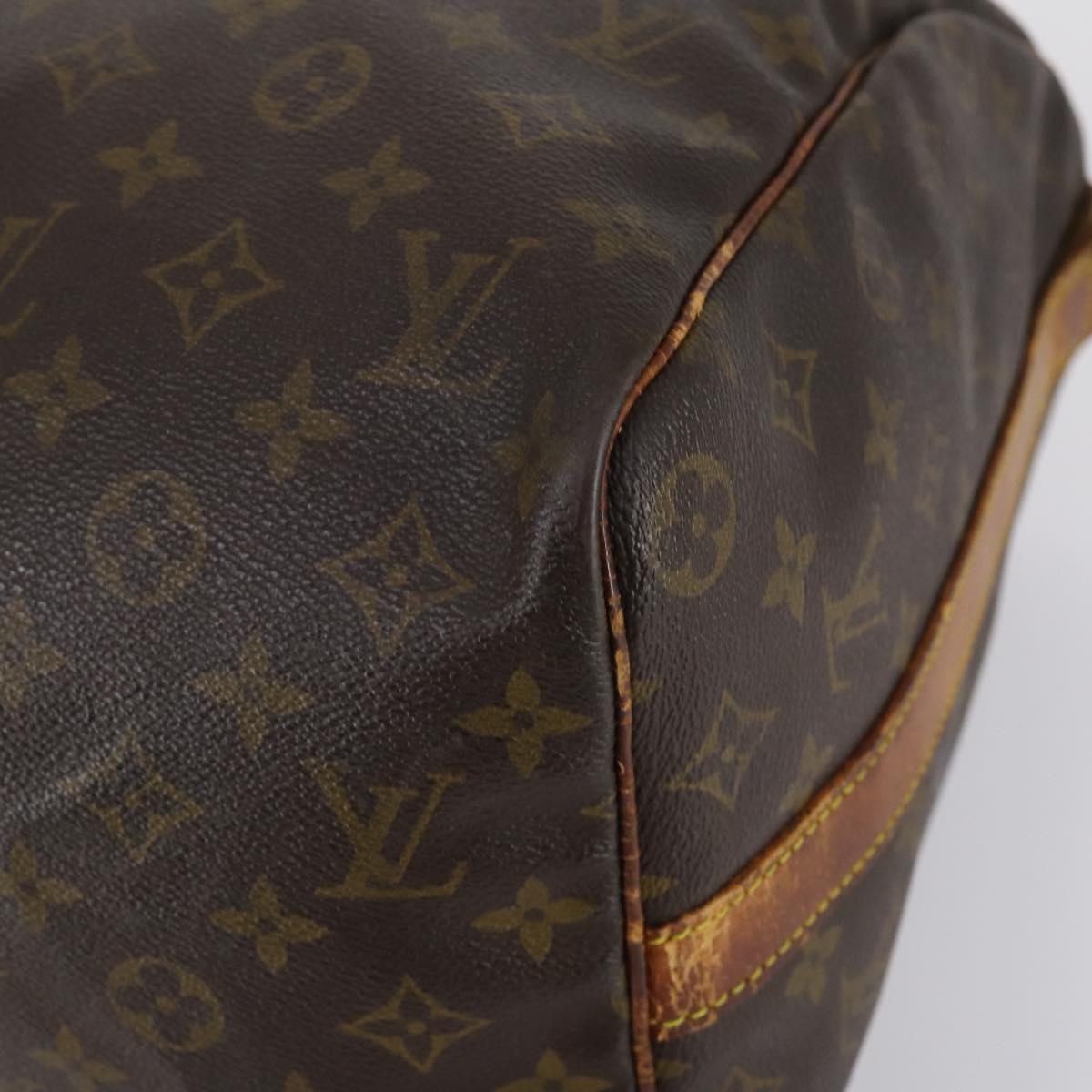 LOUIS VUITTON Monogram Keepall Bandouliere 45 Boston Bag M41418 LV Auth 153159