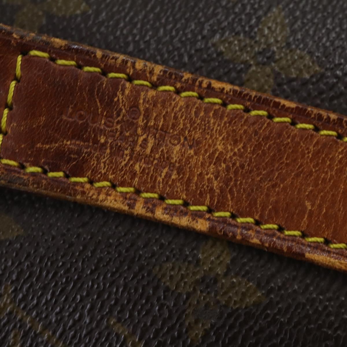 LOUIS VUITTON Monogram Keepall Bandouliere 45 Boston Bag M41418 LV Auth 153159