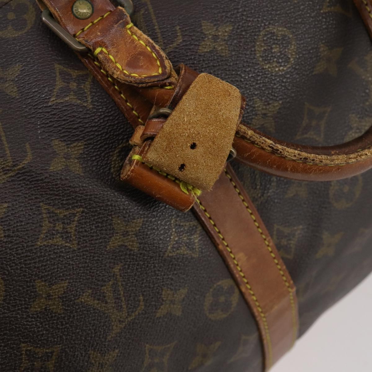 LOUIS VUITTON Monogram Keepall Bandouliere 45 Boston Bag M41418 LV Auth 153159