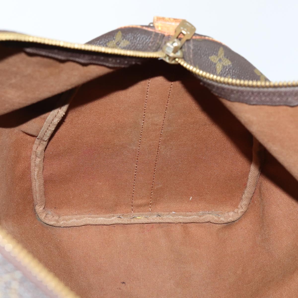 LOUIS VUITTON Monogram Keepall Bandouliere 45 Boston Bag M41418 LV Auth 153159