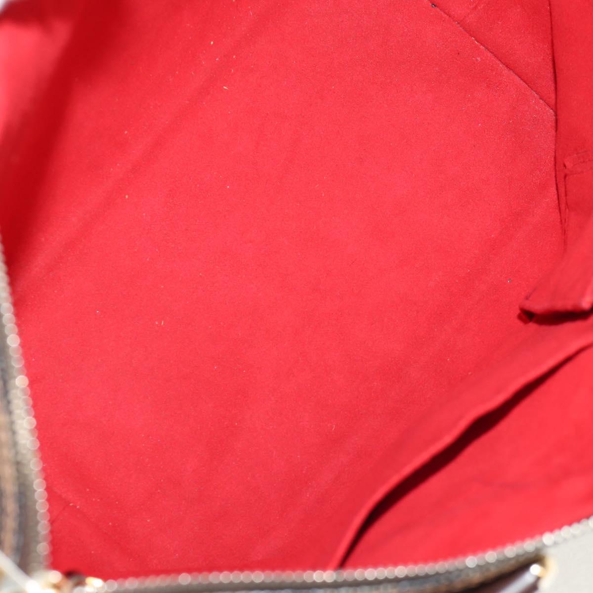 LOUIS VUITTON Damier Ebene Saleya PM Tote Bag N51183 LV Auth 153166V