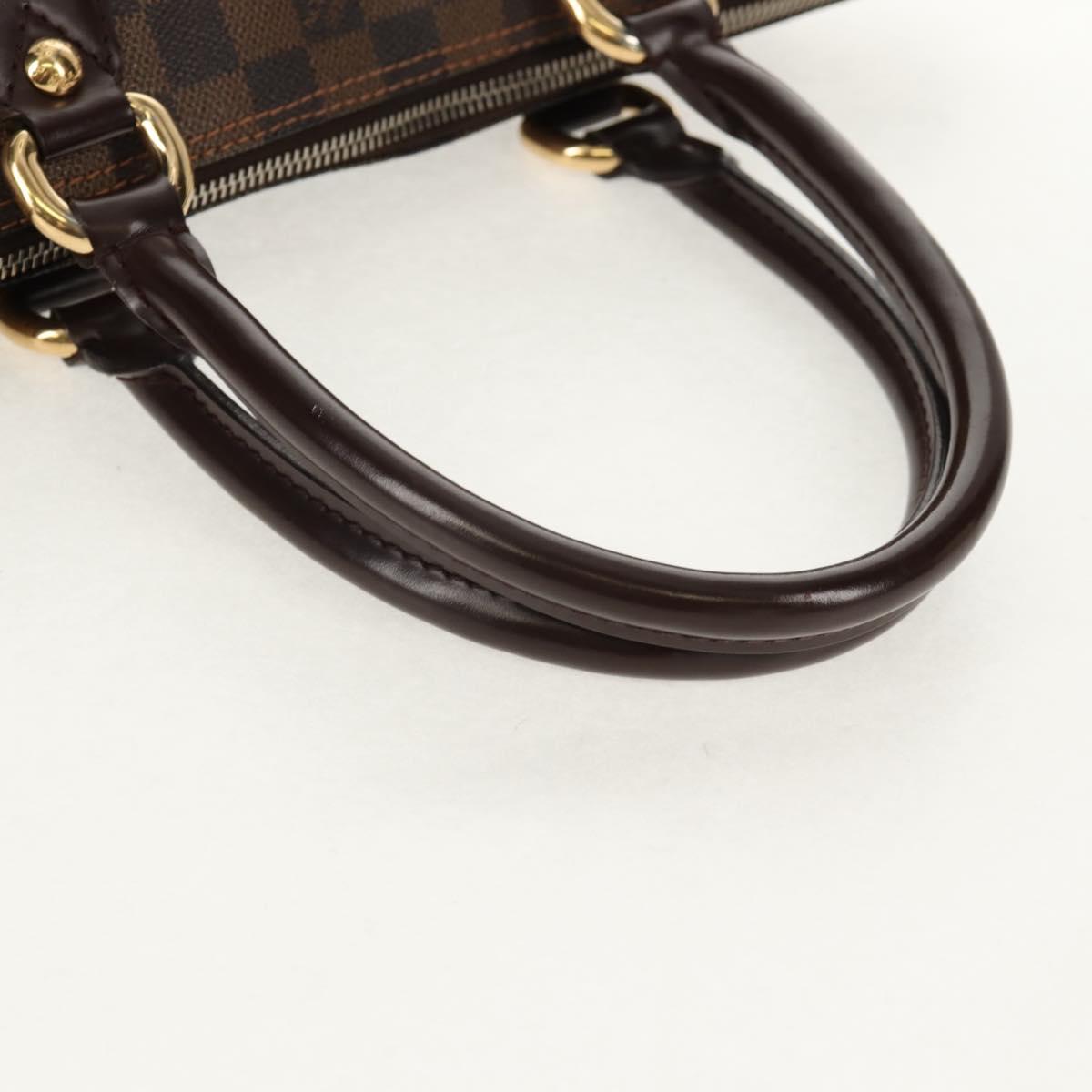 LOUIS VUITTON Damier Ebene Saleya PM Tote Bag N51183 LV Auth 153166V