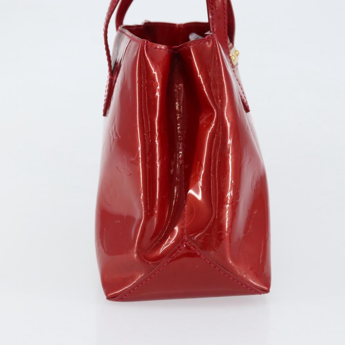 LOUIS VUITTON Monogram Vernis Wilshire PM Bag Pomme D'amour M93642 Auth 153177