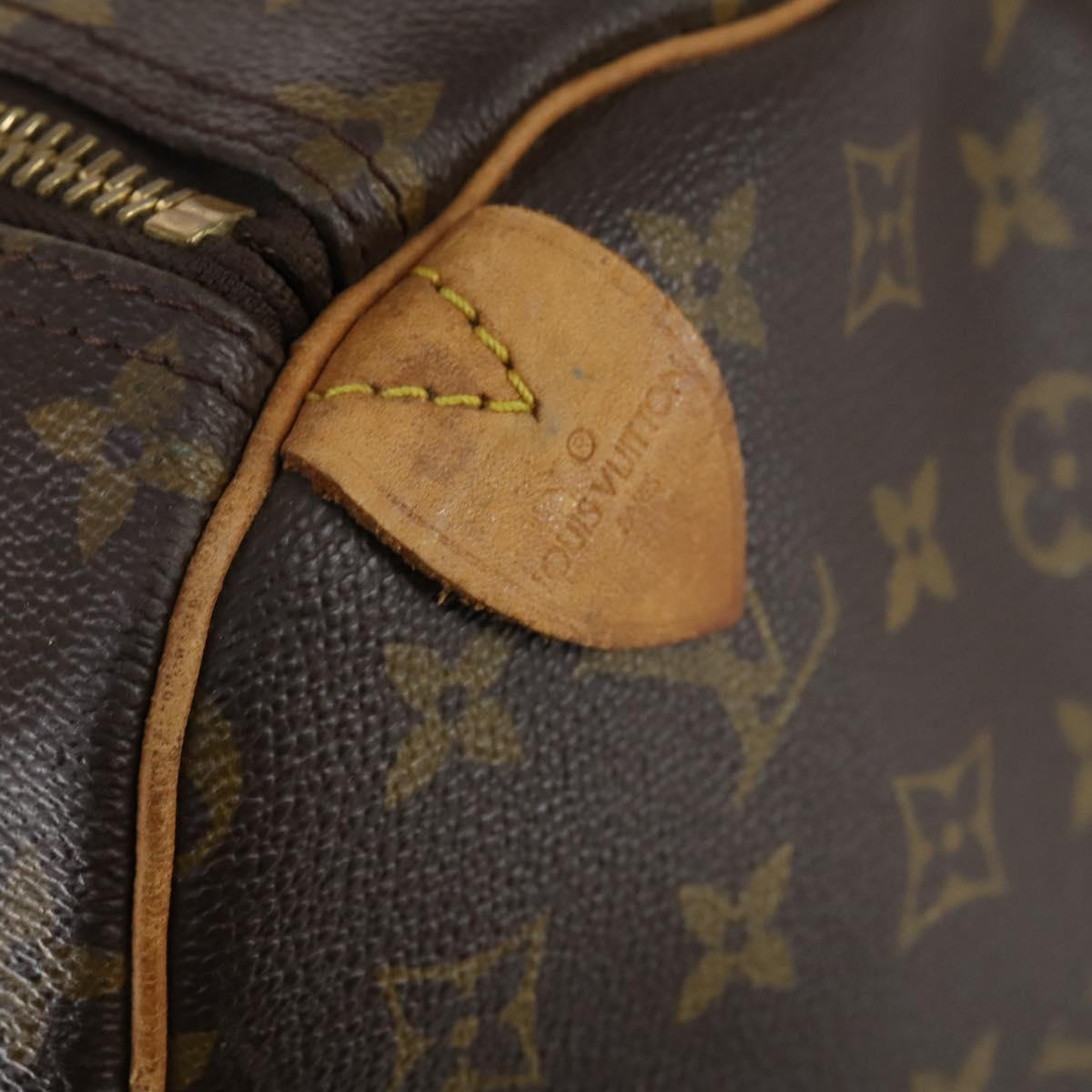 LOUIS VUITTON Monogram Keepall 60 Boston Bag M41422 LV Auth 153184