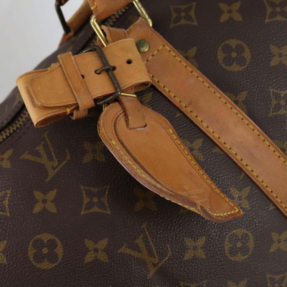LOUIS VUITTON Monogram Keepall 60 Boston Bag M41422 LV Auth 153184