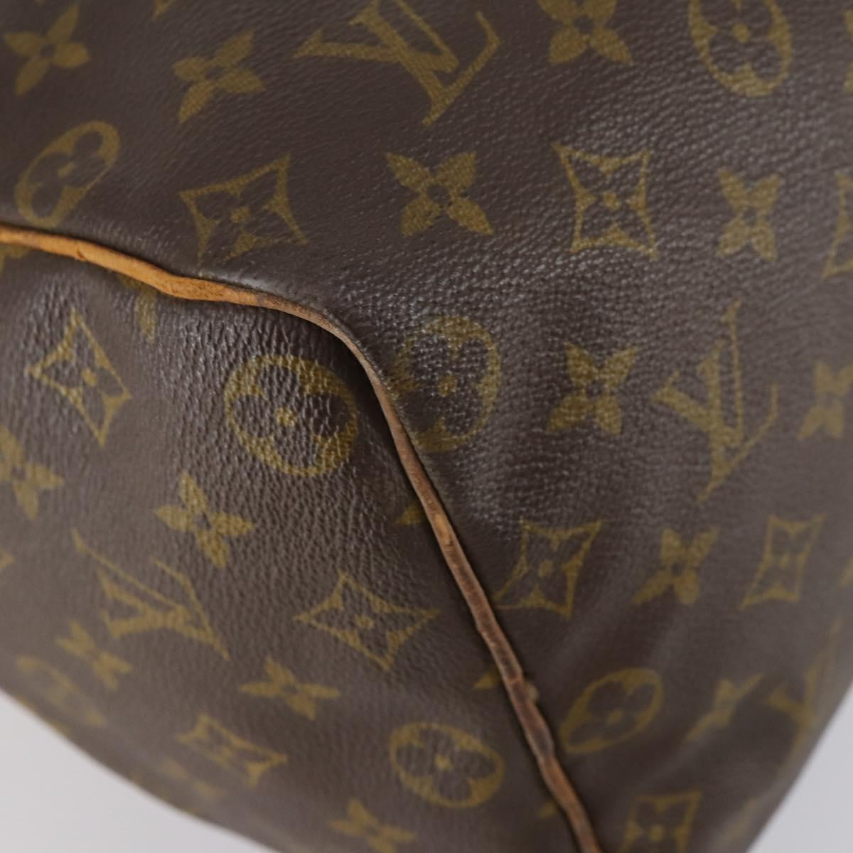 LOUIS VUITTON Monogram Speedy 40 Hand Bag M41522 LV Auth 153185
