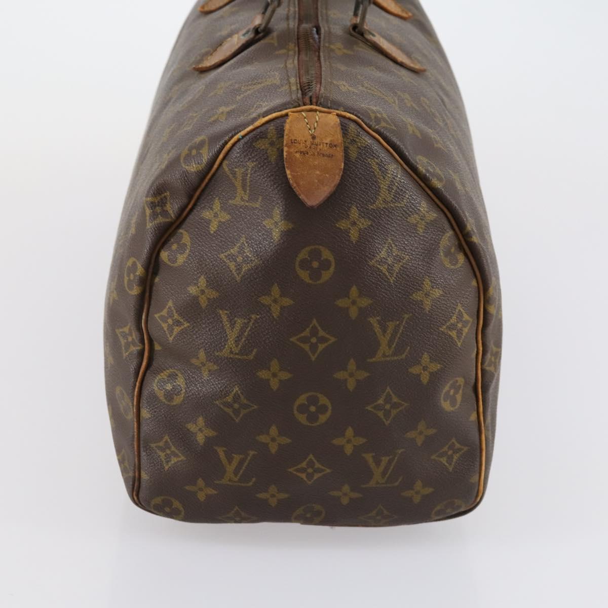LOUIS VUITTON Monogram Speedy 40 Hand Bag M41522 LV Auth 153185